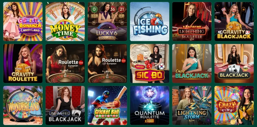 Casino Richard live games